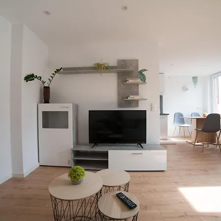 Apartmán Schoene 54 M², Zentrumsnah, Kingbett *