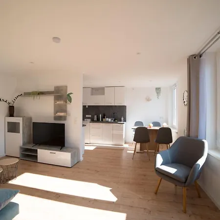 Apartmán Schoene 54 M², Zentrumsnah, Kingbett