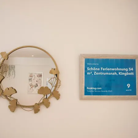Schoene 54 M², Zentrumsnah, Kingbett Apartmán