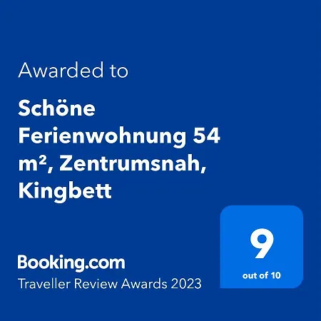 Apartmán Schoene 54 M², Zentrumsnah, Kingbett *
