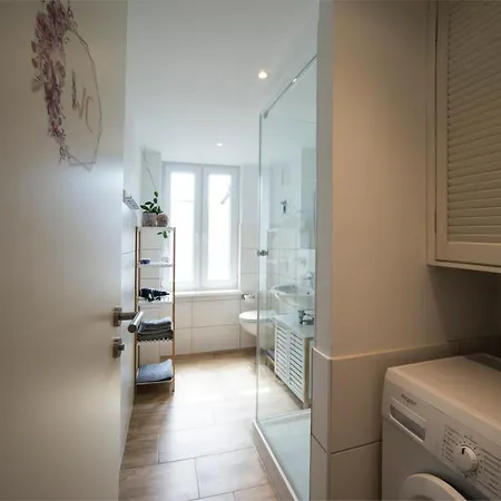 Apartmán Schoene 54 M², Zentrumsnah, Kingbett