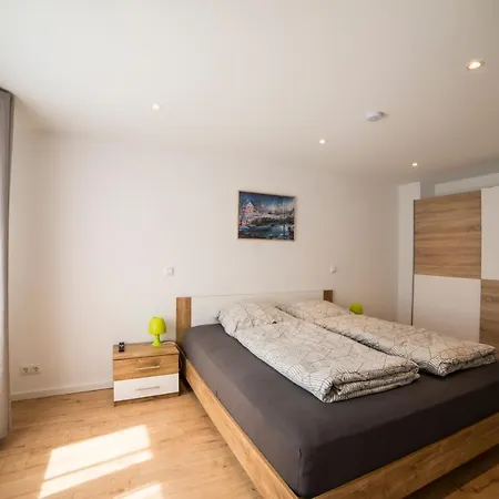 Apartmán Schoene 54 M², Zentrumsnah, Kingbett