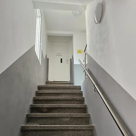 Apartmán Schoene 54 M², Zentrumsnah, Kingbett *