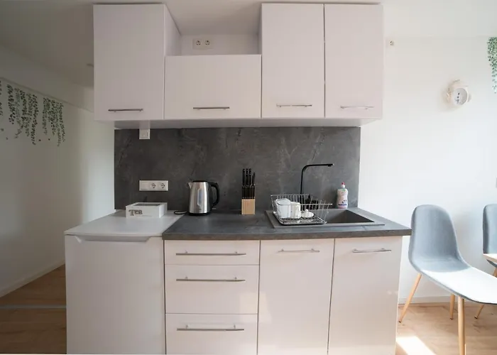 Appartement Schoene 54 M², Zentrumsnah, Kingbett