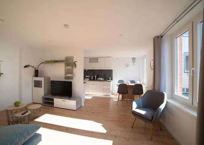 Appartement Schoene 54 M², Zentrumsnah, Kingbett