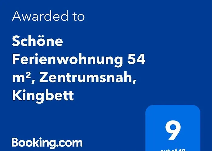 Apartamento Schoene 54 M², Zentrumsnah, Kingbett *