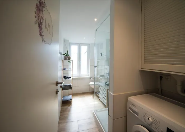 Appartement Schoene 54 M², Zentrumsnah, Kingbett